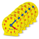 Learning Resources Gear Clock (4 Inches) 6-Pack