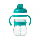 OXO Tot Grow Soft Spout Cup With Removable Handles 6oz/150ml 4m+ - Teal