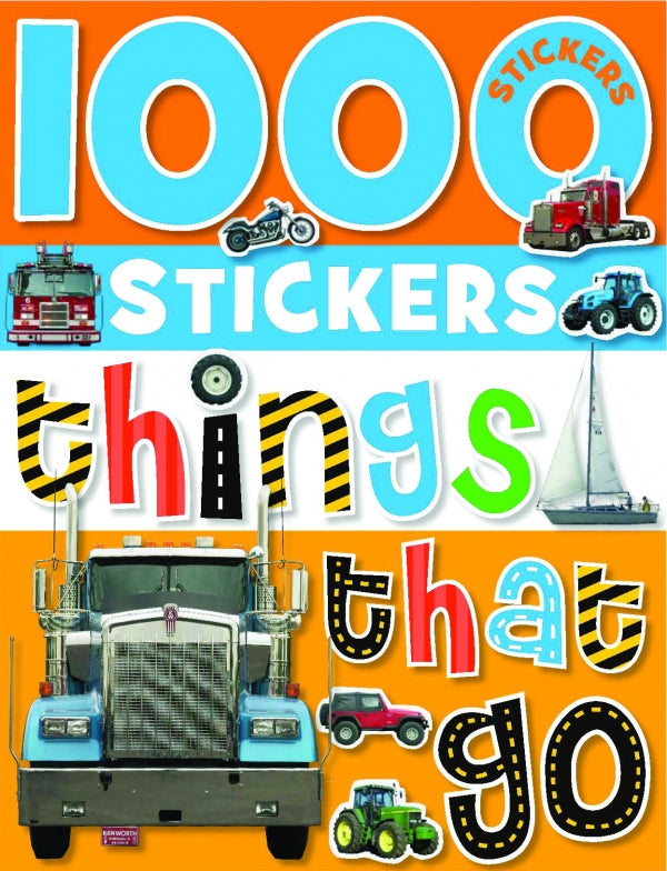 1000 Stickers Things That Go!
