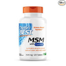 Doctor's Best Best MSM 1500 (1500 mg), 120 tabs. Exp: 10/27