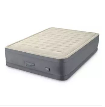 Intex Premaire II Elevated Airbed with Integrated Digital Pump - Queen Size