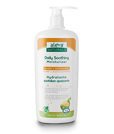 [2-Pack] Aleva Naturals Daily Soothing Moisturizer (8 fl.oz / 240ml)