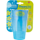 [Bundle Of 2] Dr Brown's 300ml Cheers 360 Cup W/Lid-Blue