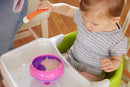 THE FIRST YEARS Inside Scoop Suction Bowl (pink/purple)
