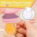 Haakaa Fresh Food Feeder & Cover Set - Pink