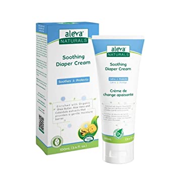 [2-Pack] Aleva Naturals Soothing Diaper Cream (3.4 fl.oz / 100ml)