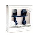 Grabease First Self Feeding Utensil Set - Navy