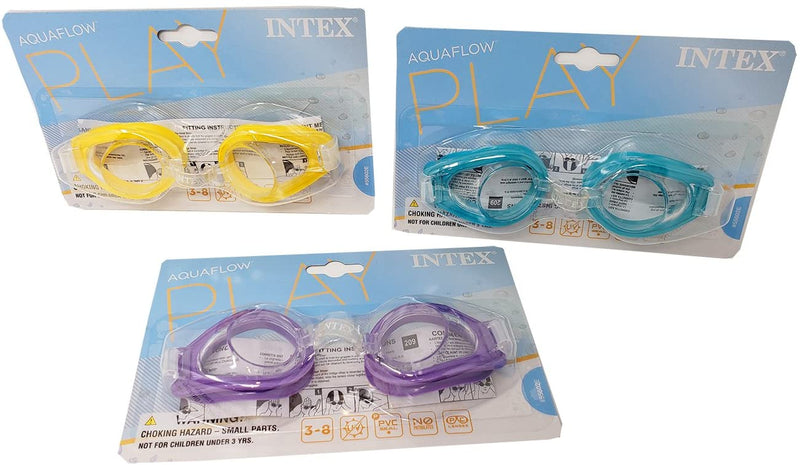 INTEX Play Goggles (Ages 3-8 Years) - Teal