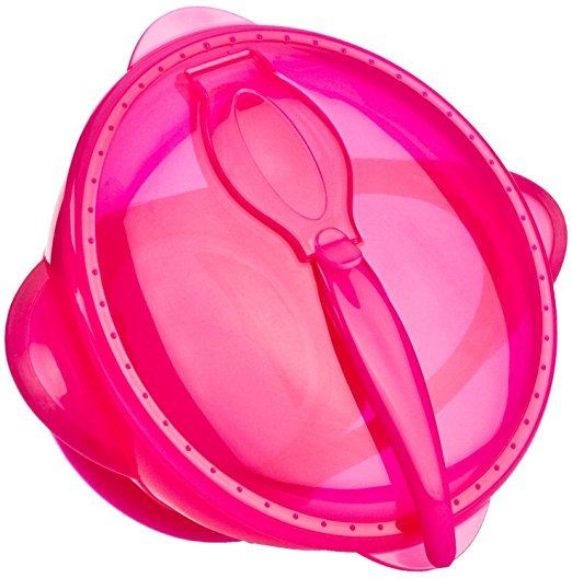 Nuby Suction Bowl w/Spoon And Lid