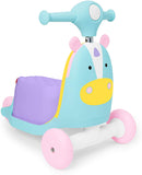 Skip Hop Zoo Ride On 3-in-1 Scooter  - Unicorn