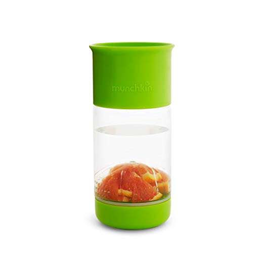Munchkin Miracle Cl Fruit Infuser Sippy Cup 14 Oz - Green