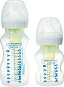 Dr. Brown's PP Wide-Neck Options+ Bottle Sampler Kit (1x270 ml & 1x150 ml bottles, 2x L2 Nipples, 1x Cleaning Brush)