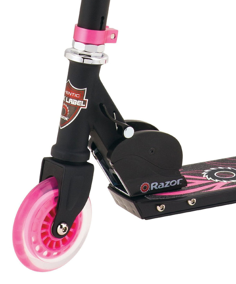 Razor Black Label A Lighted Scooter - Pink