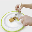 OXO Tot Big Kids Plate with Non-Slip Base - Green