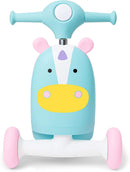Skip Hop Zoo Ride On 3-in-1 Scooter  - Unicorn