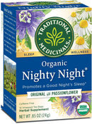 [Bundle Of 4] Traditional Medicinals Organic Nighty Night Tea, 16 Bags Exp: 06/28