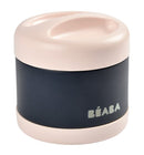 Beaba Stainless Steel Isothermal Portion 500 ml (Light Pink/Night Blue)