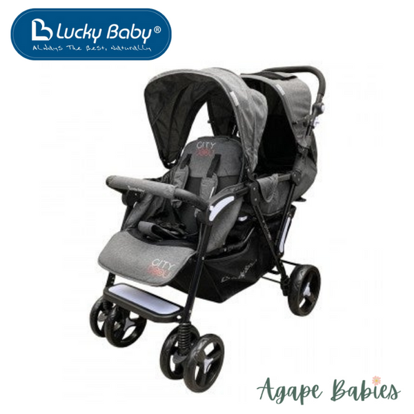 Lucky baby store twin stroller