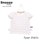 Snoozebaby T-shirt ss stamped dot Funky Pink - 4 Sizes