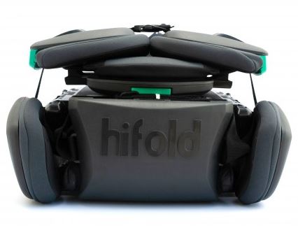 Mifold hifold the Fit-and-Fold Booster Seat Slate Grey