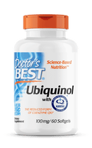 Doctor's Best Ubiquinol featuring Kaneka QH 100mg, 60 sgls