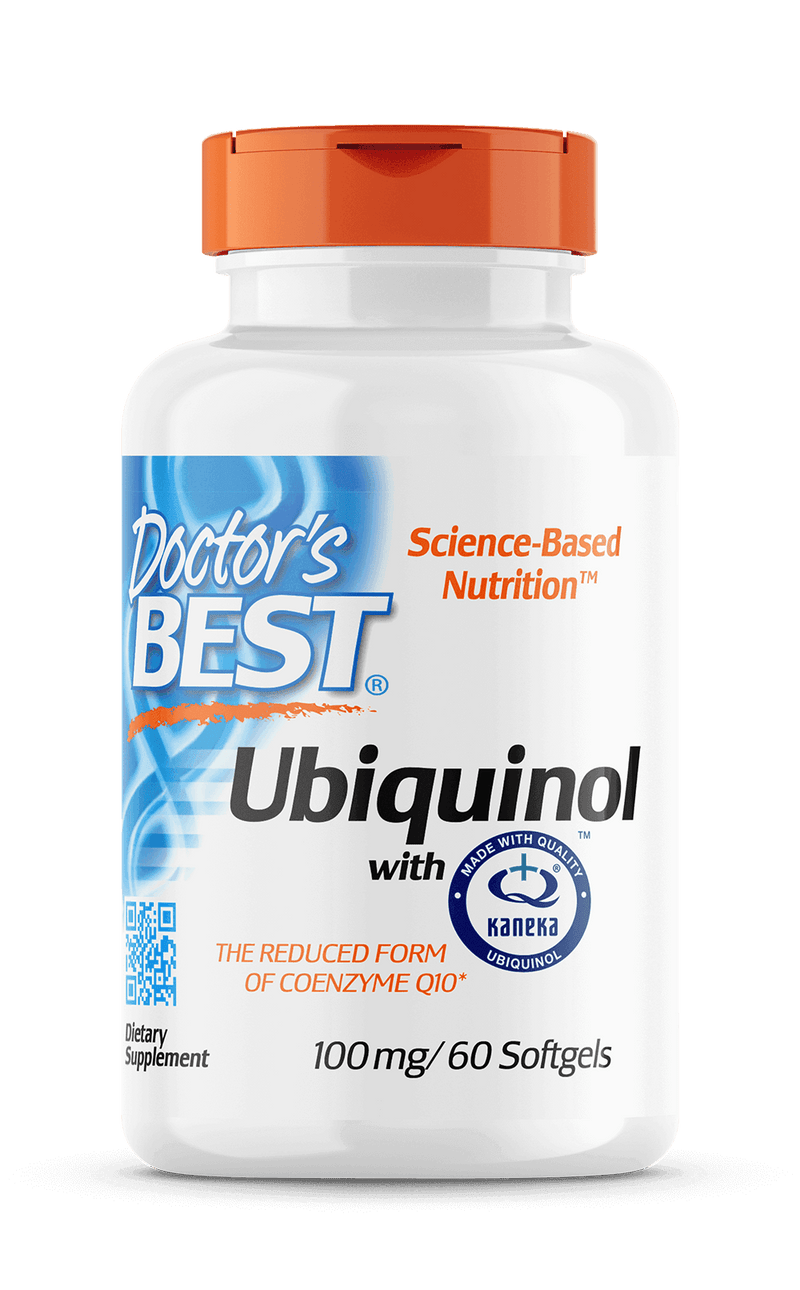 Doctor's Best Ubiquinol featuring Kaneka QH 100mg, 60 sgls