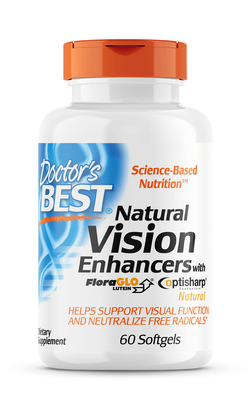 Doctor's Best Natural Vision Enhancers, 60 sgls
