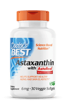 Doctor's Best Astaxanthin with AstaPure 6mg, 30 sgls