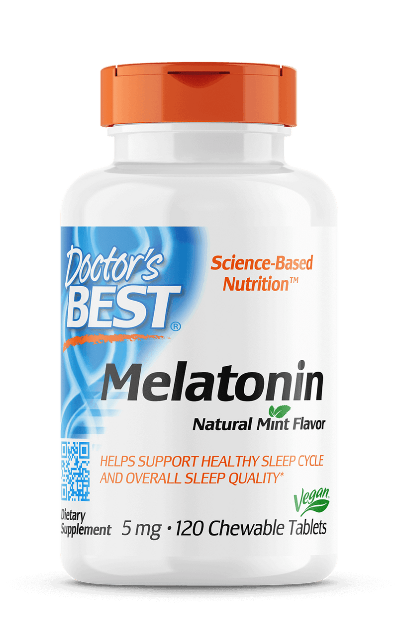 Doctor's Best Melatonin 5mg, 120 tabs