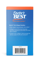 Doctor's Best Fish Collagen with Trumarine Collagen, 30 sticks