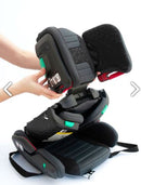 Mifold hifold the Fit-and-Fold Booster Seat Slate Grey