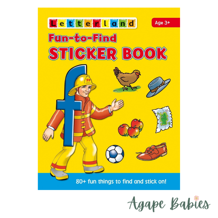 Letterland Fun-to-Find Sticker Book