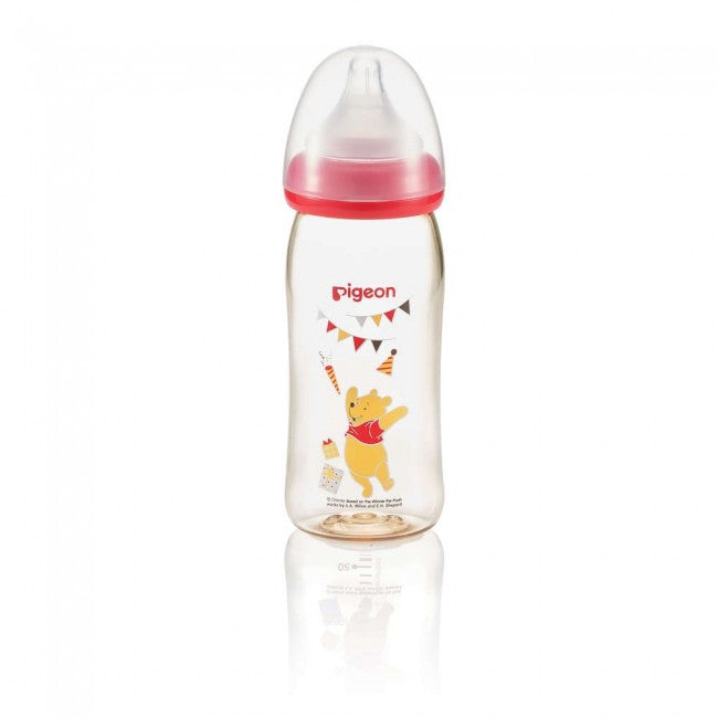 Pigeon SofTouch PPSU Nursing Bottle (Winnie The Pooh) - 240ml