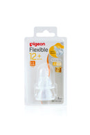 Pigeon Flexible Nipple Blister Pack 2Pcs (LL)