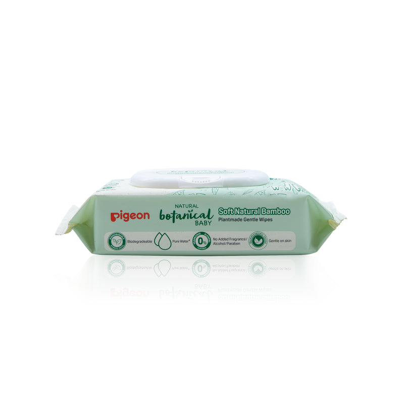 Pigeon Natural Botanical Baby Plantmade Gentle Wipes - 70 Wipes
