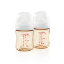 Pigeon Softouch 3 Nursing Wide Neck Bottle Twin Pack PPSU 160ml