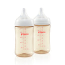 Pigeon Softouch 3 Nursing Wide Neck Bottle Twin Pack PPSU 240ml