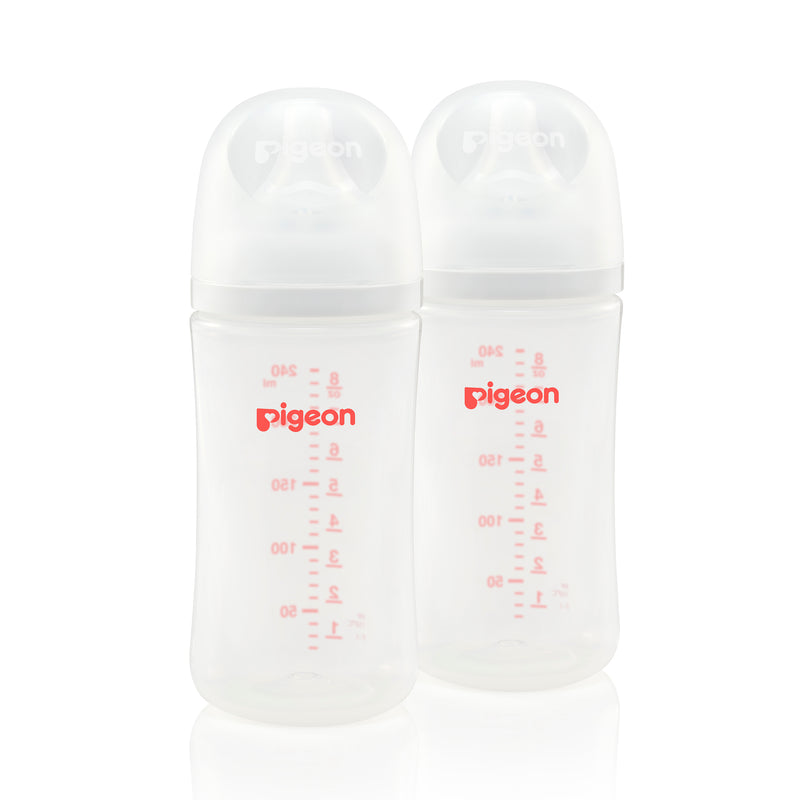 Pigeon Softouch 3 Nursing Bottle Twin Pack PP 240ml
