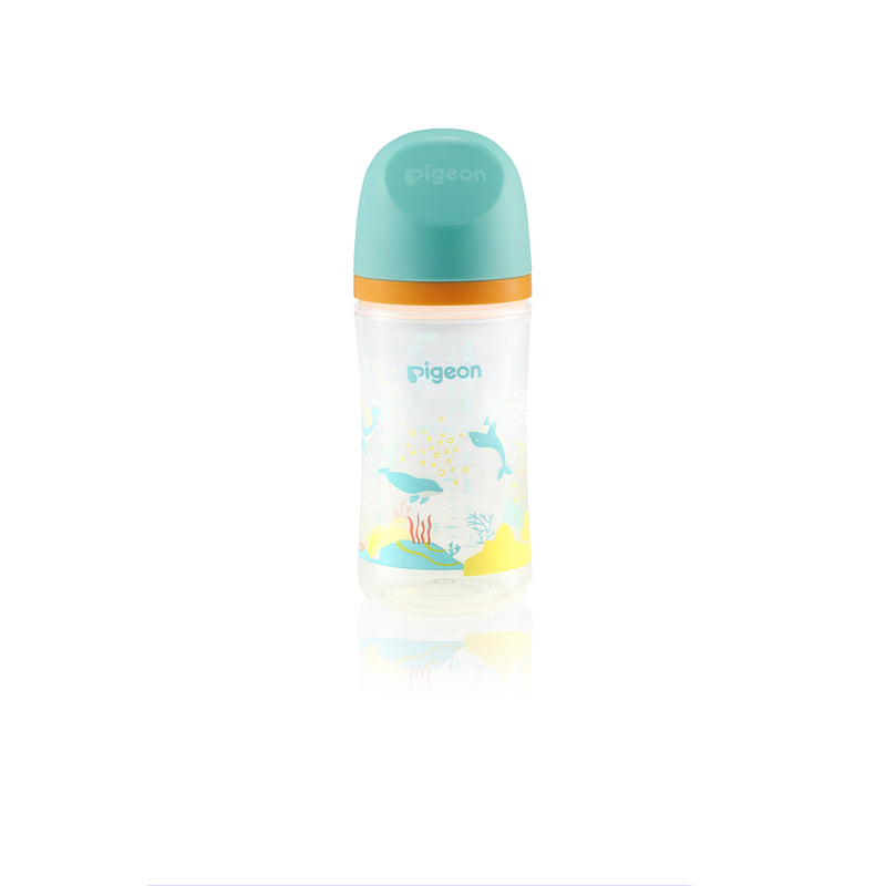 Pigeon Softouch 3 Nursing Bottle PP 240ml - Dolphin