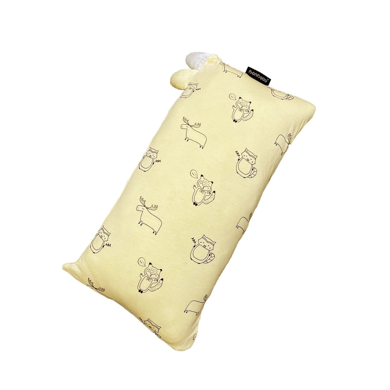 Bonbijou Snug Ultra Soft Cooling Infant Pillow - Calmimg Yellow