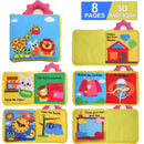 [Bundle Of 2] Merrybubs Quiet Book Busy Book Cloth Book