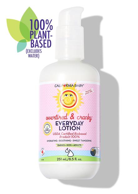 California Baby Overtired & Cranky Everyday Lotion 8.5oz (100% Plant Based) Exp: 06/23