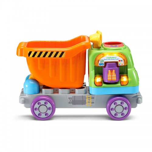 LeapFrog LeapBuilders Block Play - Store and Go Dump Truck