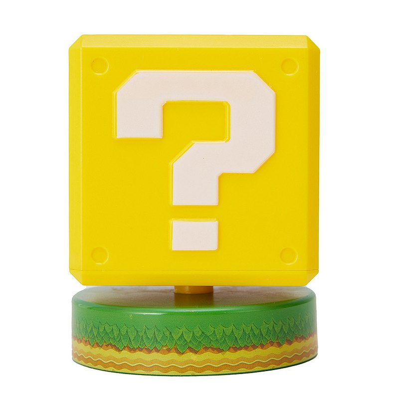 Paladone Super Mario Question Block Icon Light  (