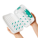 OXO Tot On-The-Go Drying Rack & Bottle Brush - Teal