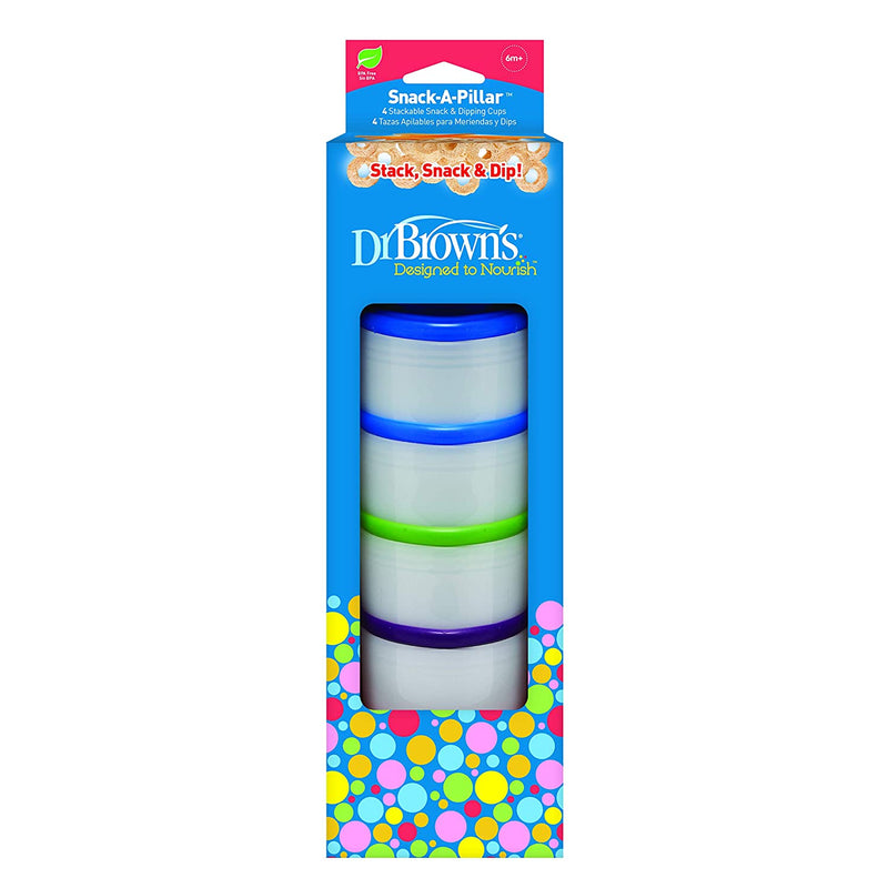 Dr. Brown's Snack-A-Pillar Snack & Dipping Cups