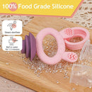 Haakaa Fresh Food Feeder & Cover Set - Pink