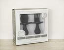 Grabease First Self Feeding Utensil Set - Gray