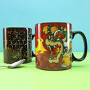 Paladone Mario Bowser Heat Change XL Mug