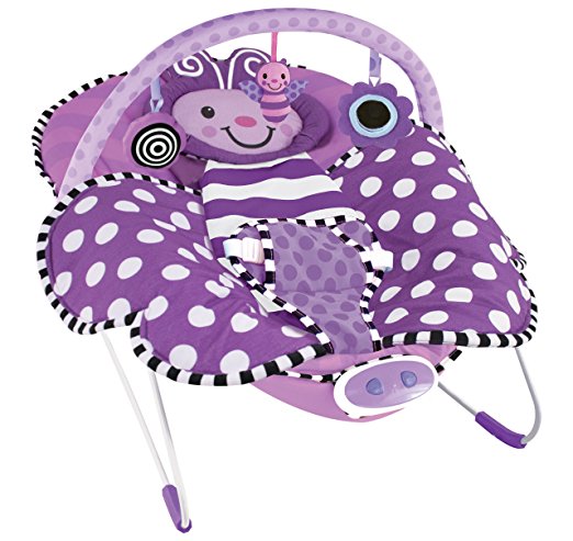 Sassy Cuddle Bug Bouncer (Violet Butterfly)